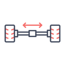 alineación de las ruedas icon