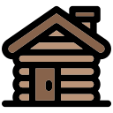 casa de madera icon