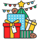 regalo de navidad icon