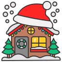 casa de navidad icon