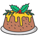 pastel de navidad icon