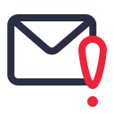 advertencia de correo icon