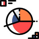 gráfico circular icon