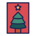 tarjeta de navidad icon