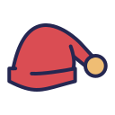 sombrero de santa icon