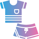 ropa deportiva icon