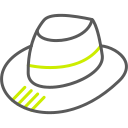 sombrero de fieltro