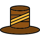 sombrero de copa icon