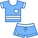 ropa deportiva icon