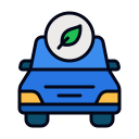 coche ecológico icon