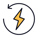 energía renovable icon