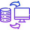 transferencia de datos icon