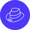 sombrero de fieltro icon