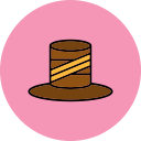 sombrero de copa icon