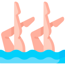 natación sincronizada icon