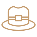 sombrero de fieltro icon