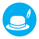 sombrero de fieltro icon