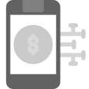 dinero digital icon