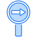 flecha correcta icon