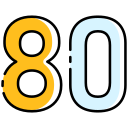 80 