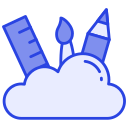 diseño de nube icon