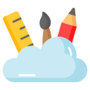 diseño de nube icon