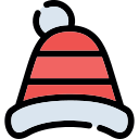 sombrero de santa icon