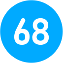 68 