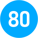 80 icon