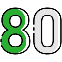 80 icon