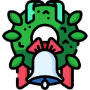 corona de navidad icon