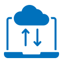 transferencia a la nube icon