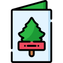 tarjeta de navidad icon