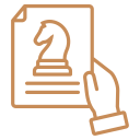 Business strategy icon