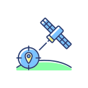 posicionamiento gps icon