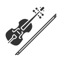 arco de violín icon