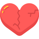 corazón roto icon