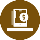 signo de dólar icon