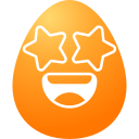 Excited icon