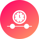 hora del reloj icon