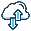 transferencia de datos icon