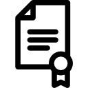 Certificate icon