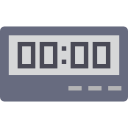 reloj digital icon