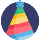 sombrero de fiesta icon