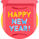 feliz año nuevo icon