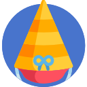 sombrero de fiesta icon