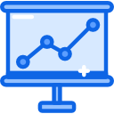 gráfico de linea icon