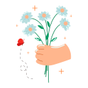 꽃 