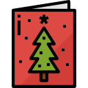 tarjeta de navidad icon