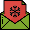 tarjeta de navidad icon